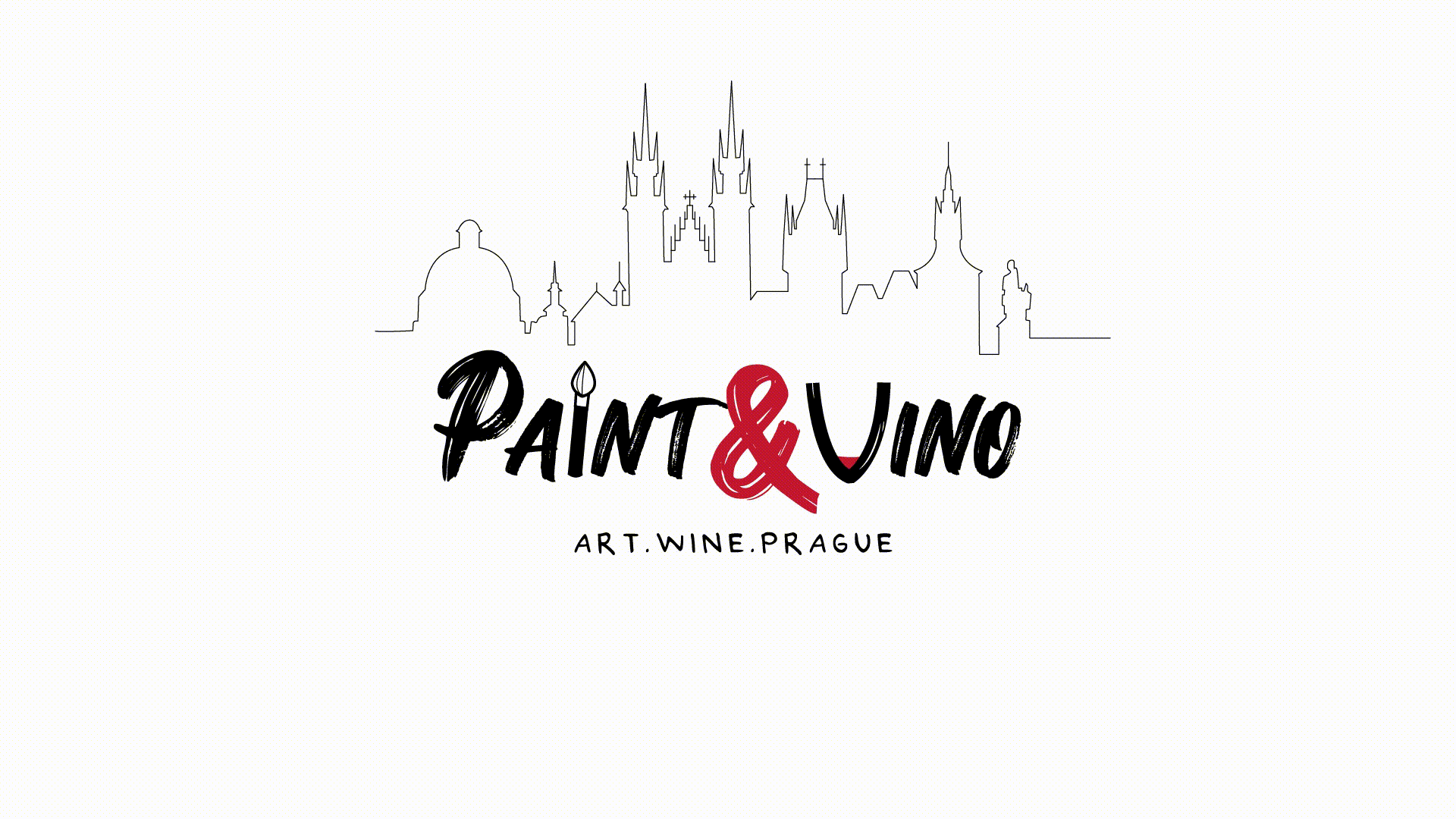 Paint and Vino Logo